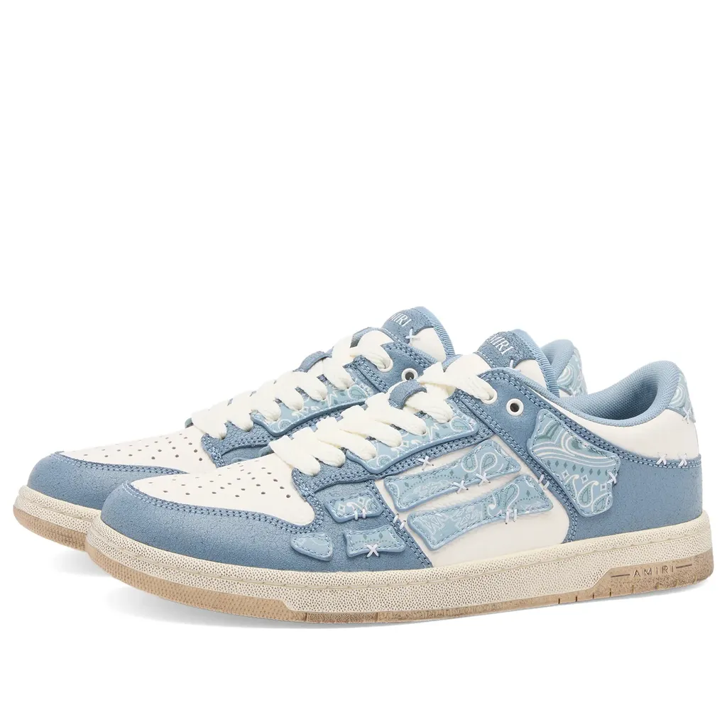 Lace-Up Low-Top Sneakers
