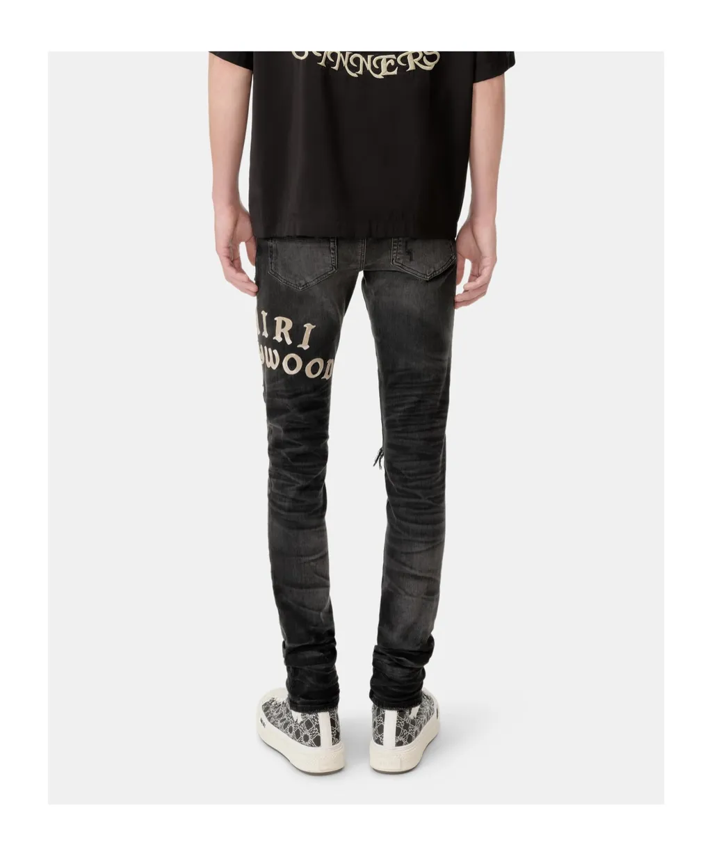 Distressed-Effect Skinny Jeans
