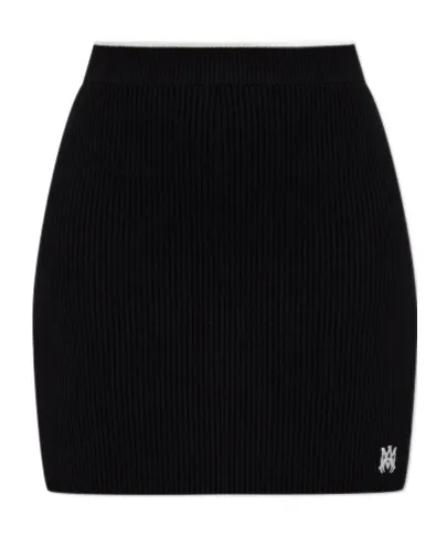 Ribbed Mini Skirt