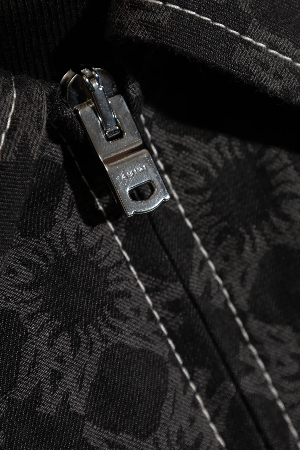 Printed Zip-Up Jacket