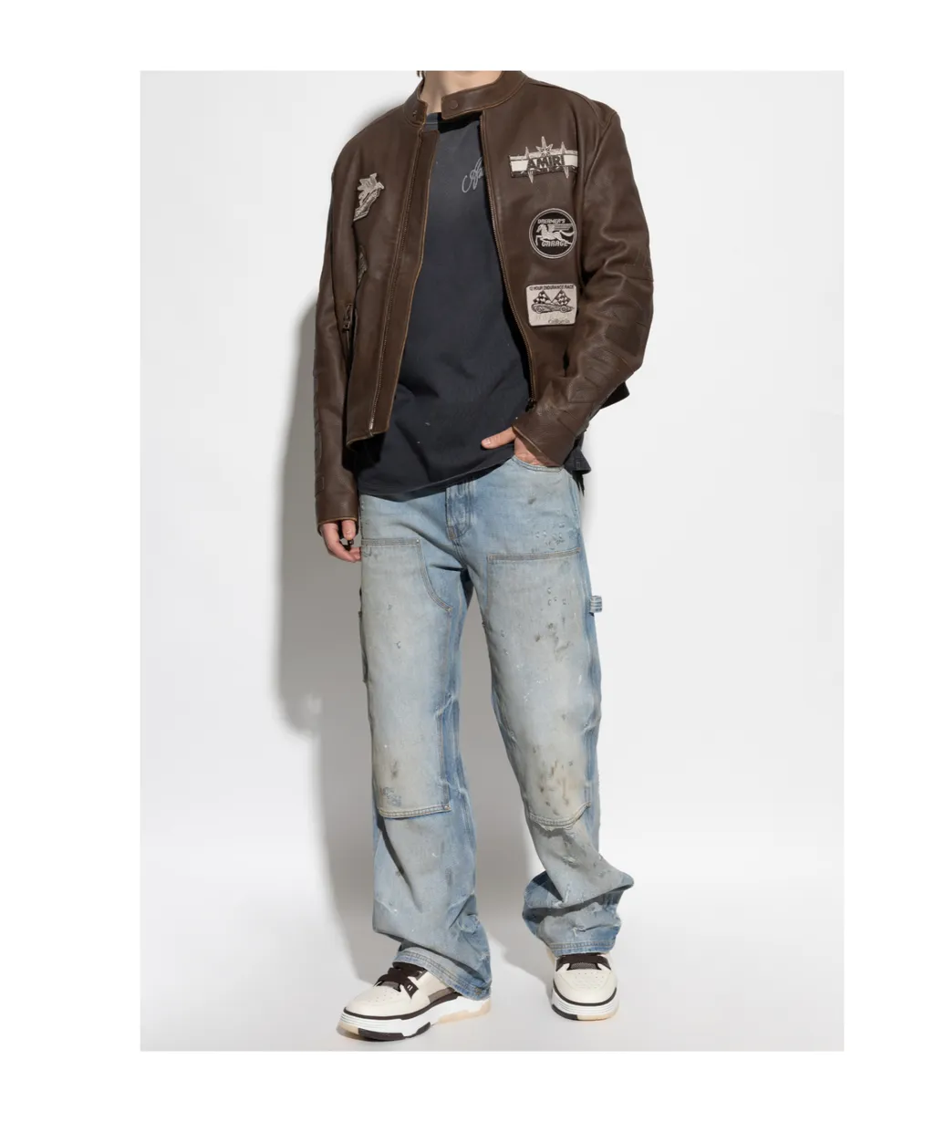 Logo-Patch Jeans
