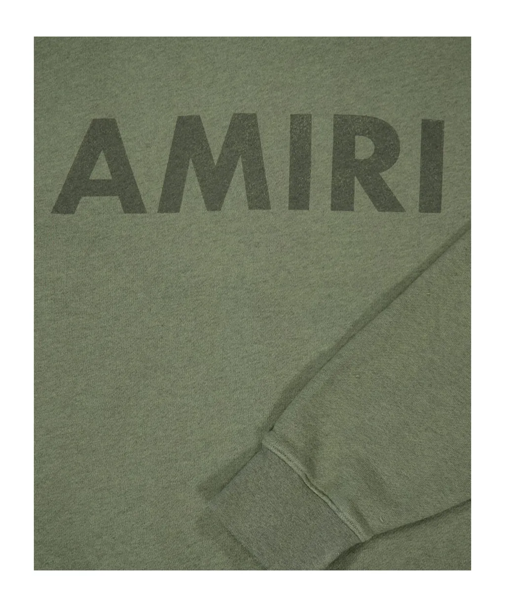 Logo-Detail Frayed-Hem Hoodie