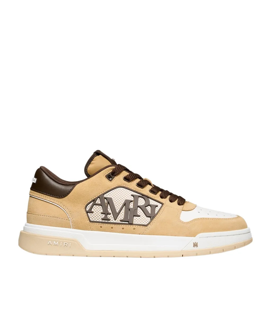 Logo-Patch Leather Sneakers
