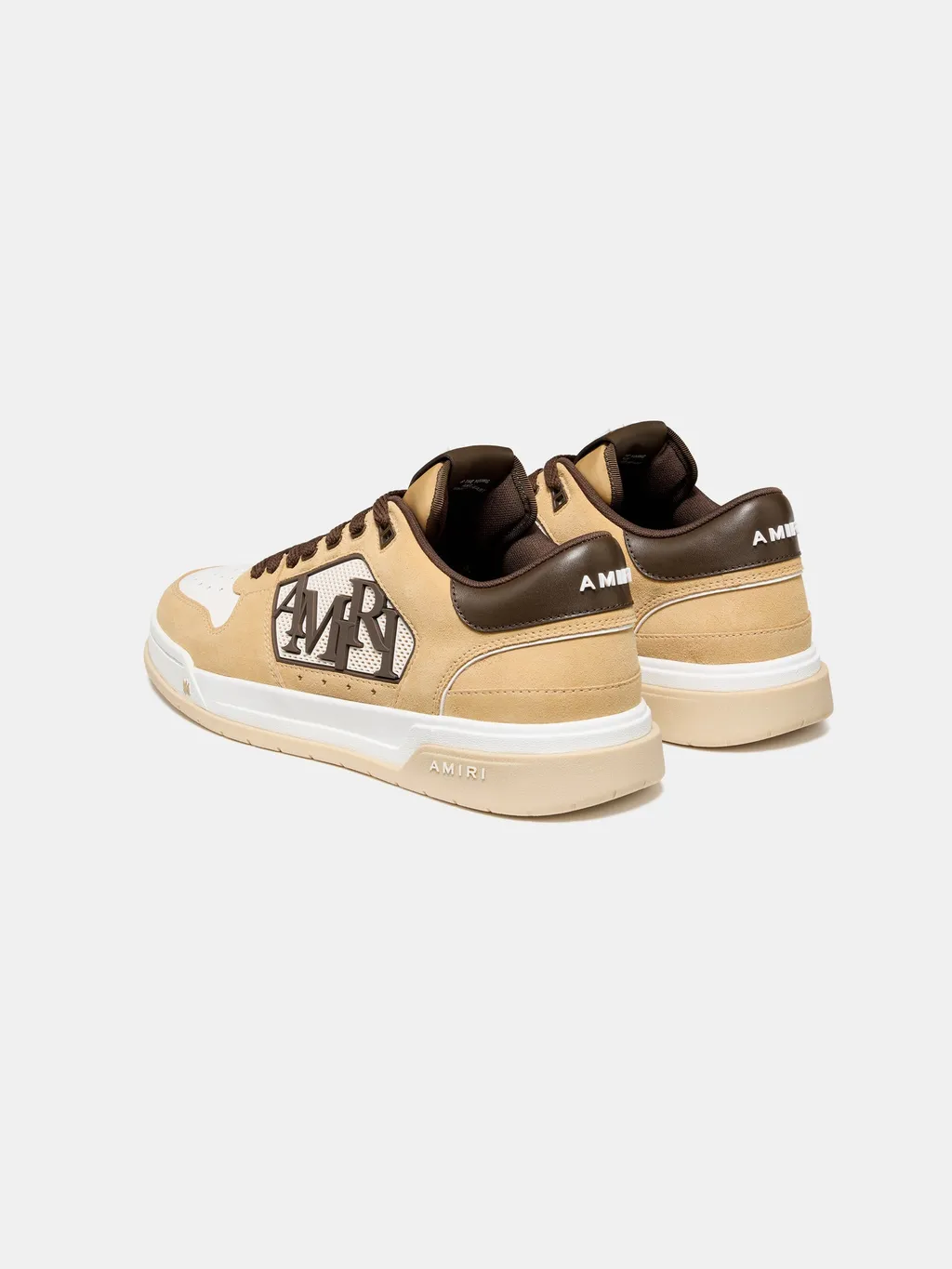 Logo-Patch Leather Sneakers