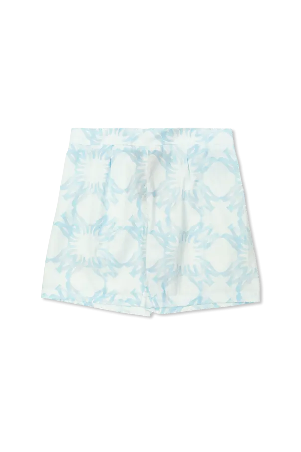 Pleated Shorts
