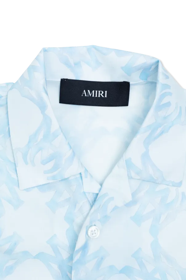 Short-Sleeve Patterned Shirt