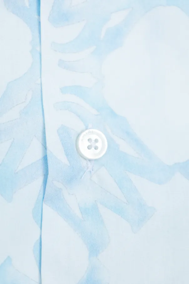 Short-Sleeve Patterned Shirt