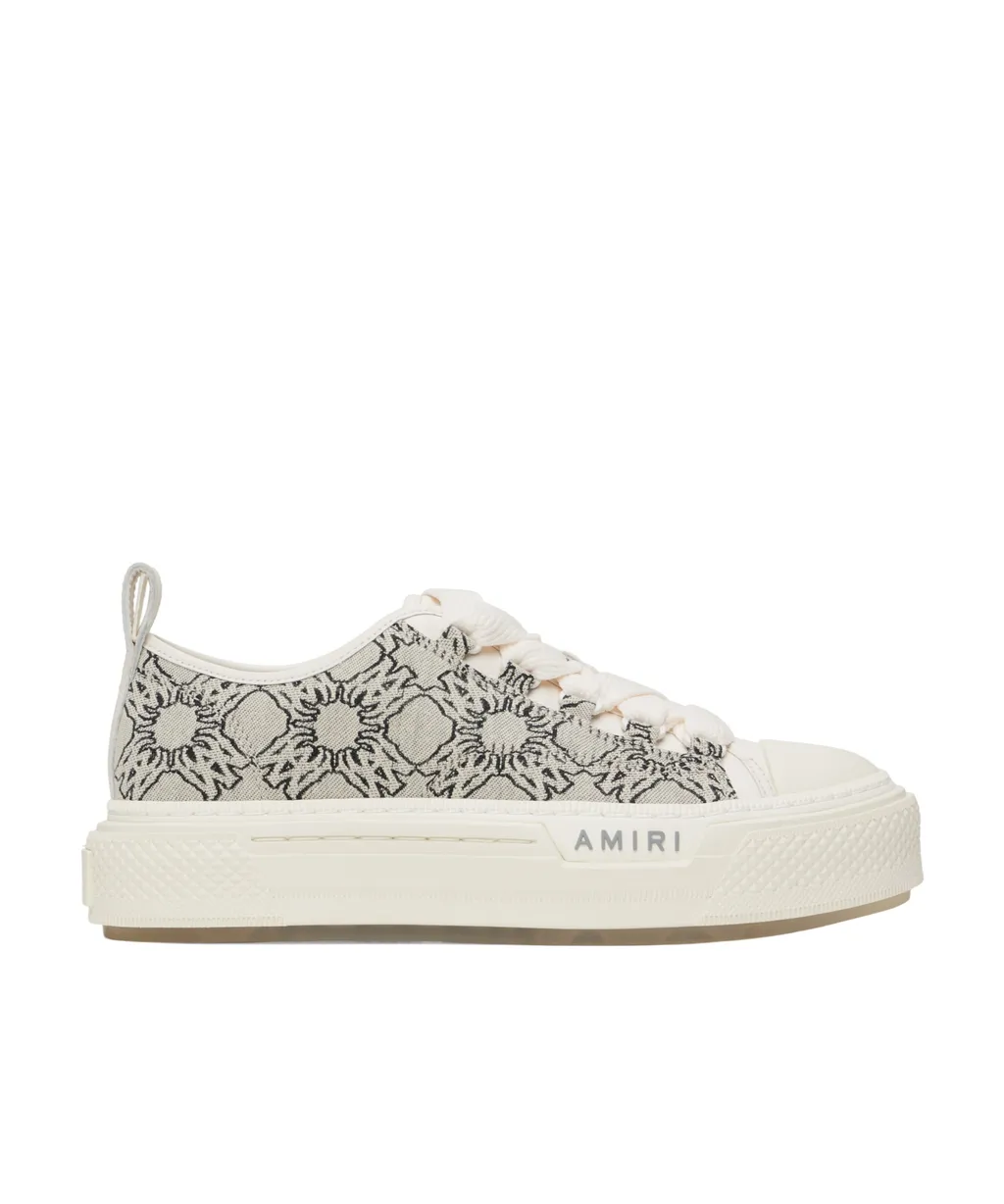 Ma Quad Jacquard Court Low Sneakers
