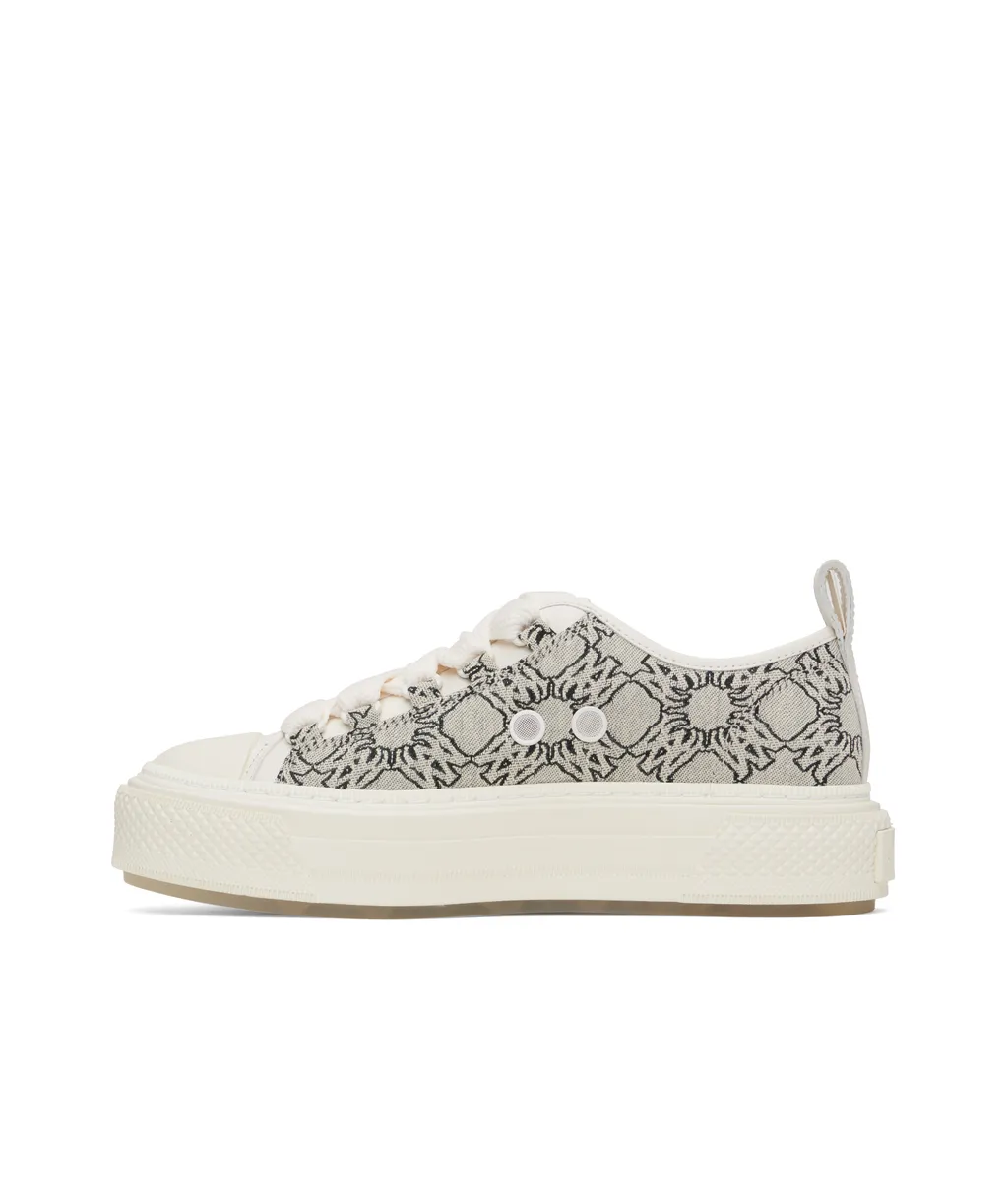 Ma Quad Jacquard Court Low Sneakers