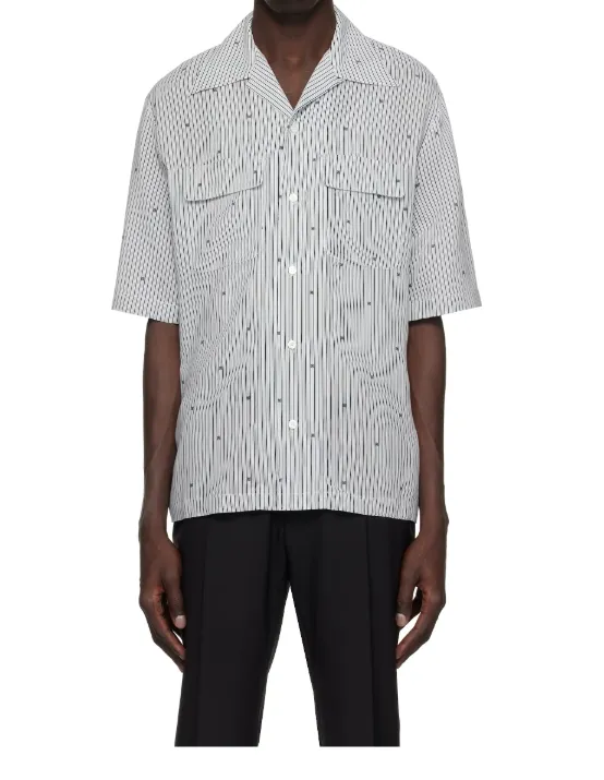 Lapel Short-Sleeved Shirt