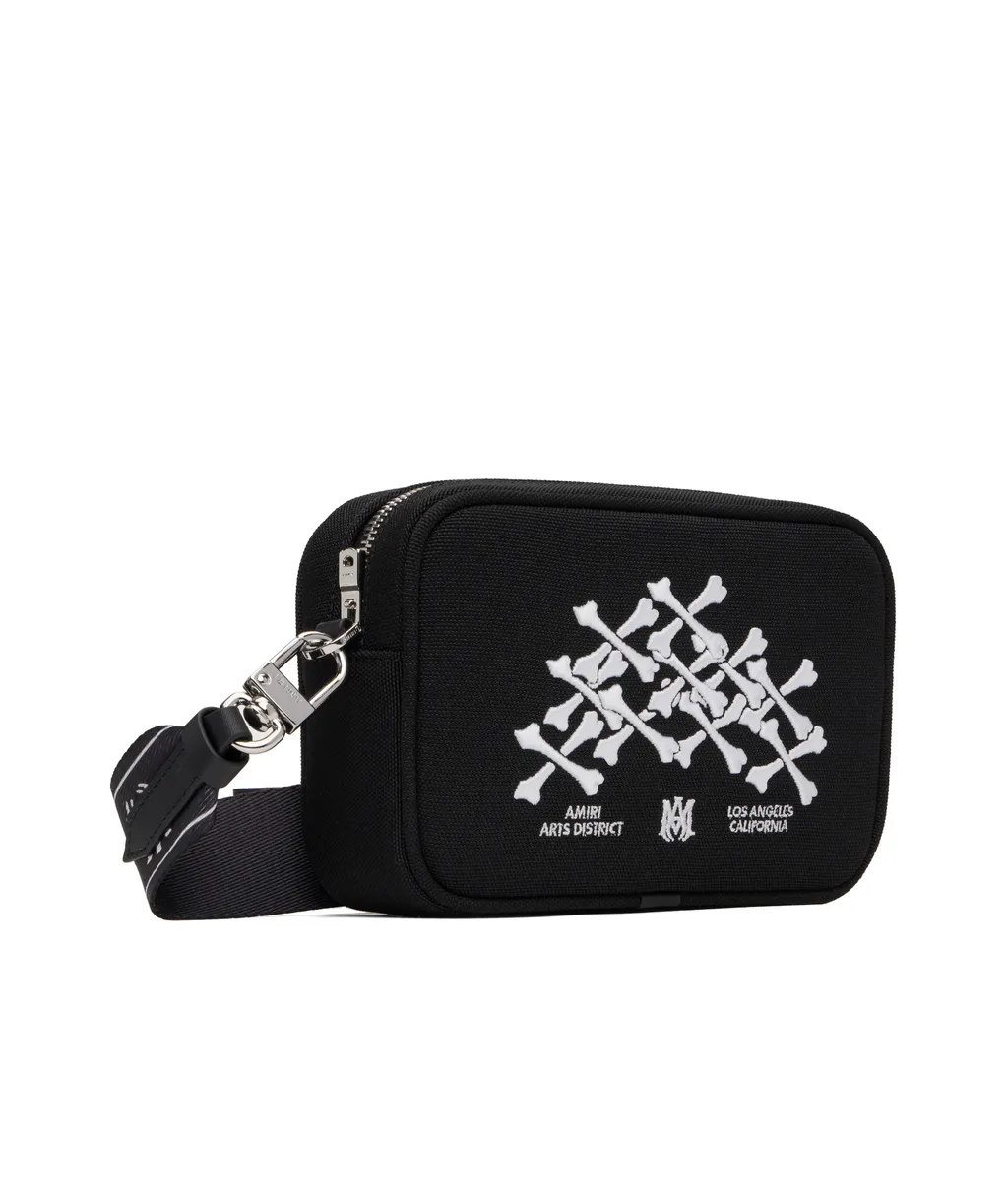 Black Bones Stacked Camera Case Bag