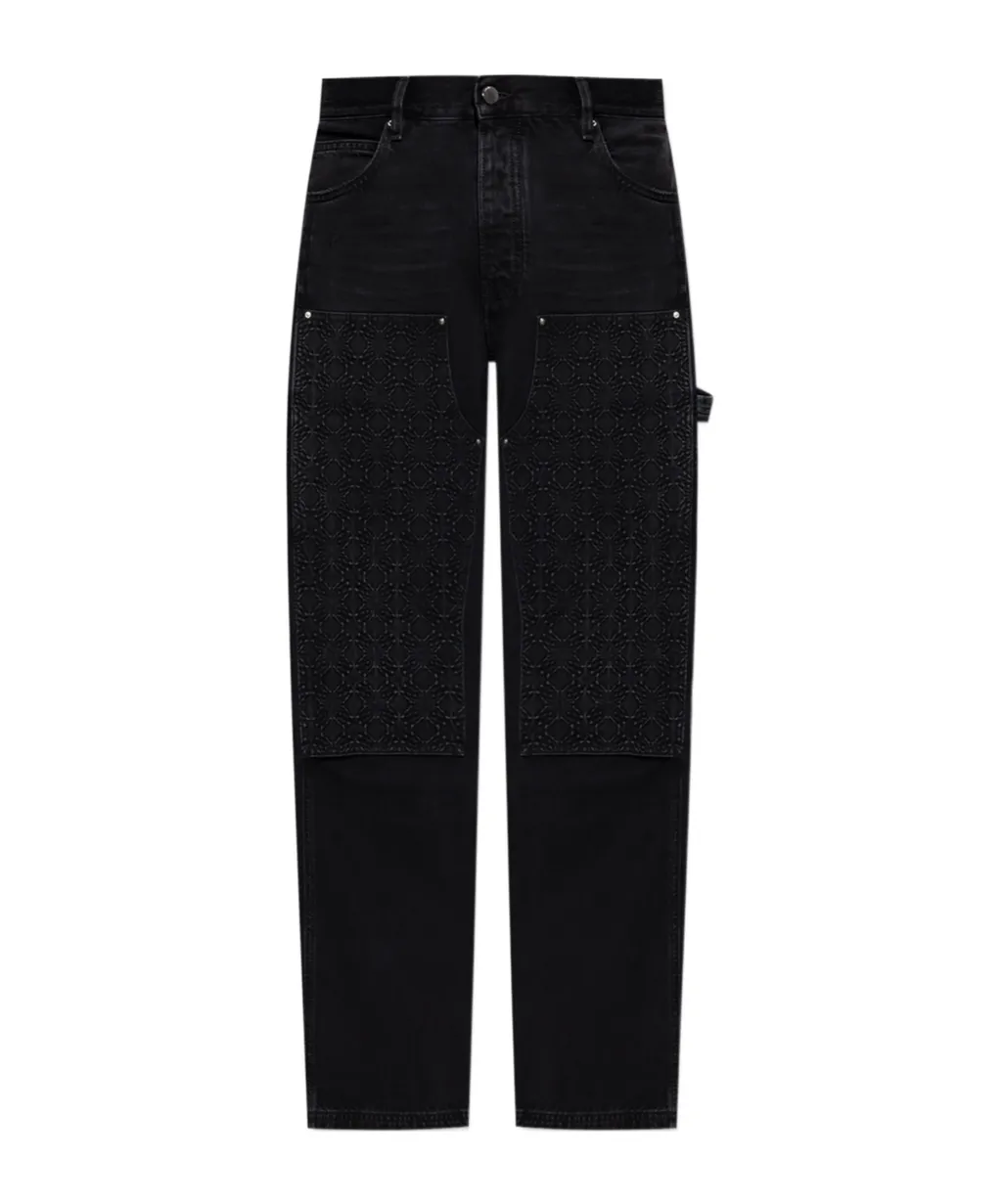 Debossed Ma Quad Carpenter Jeans