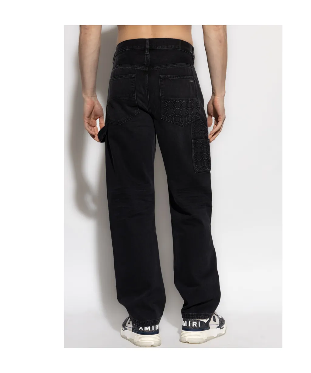 Debossed Ma Quad Carpenter Jeans