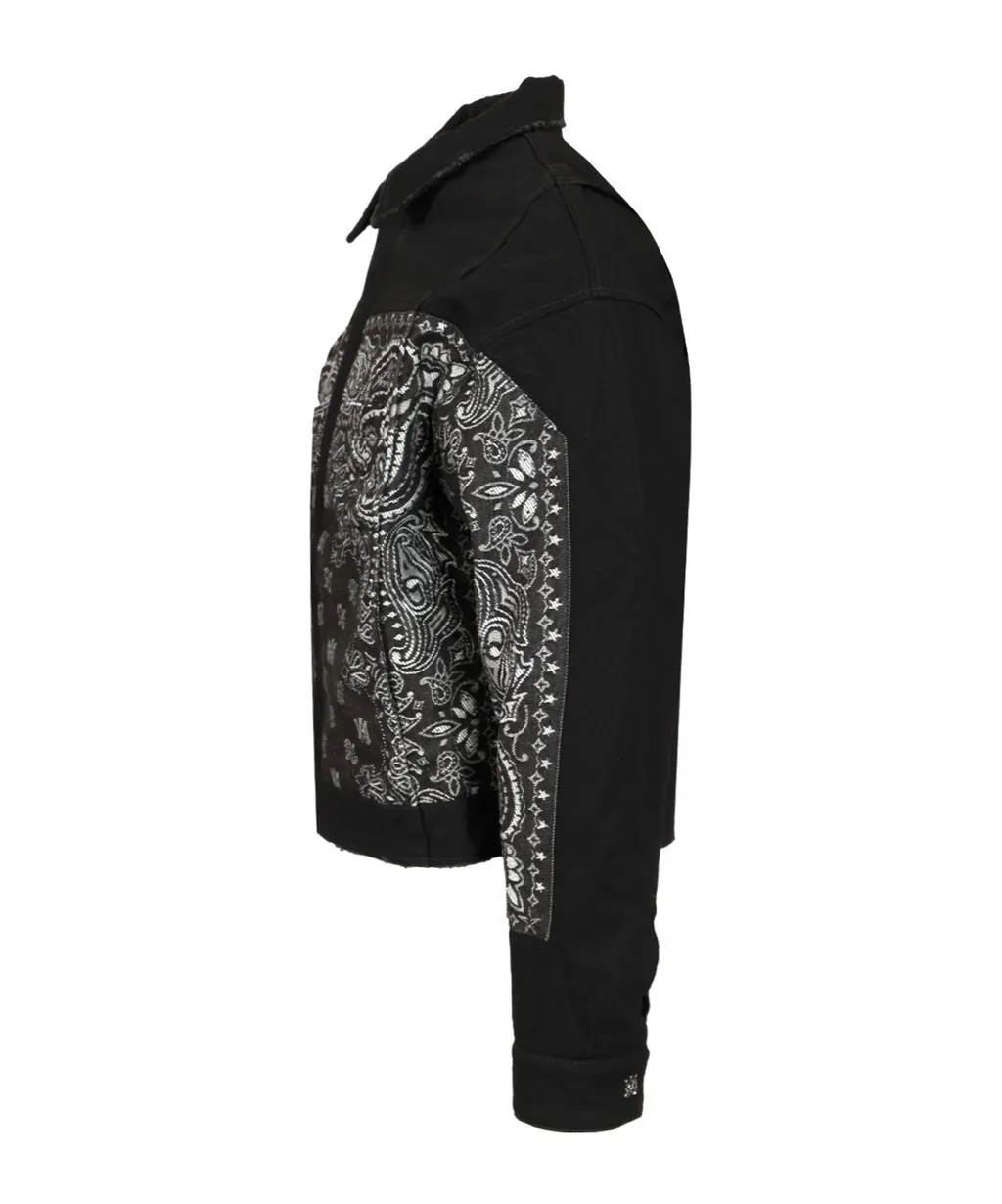 Printed Denim Jacket