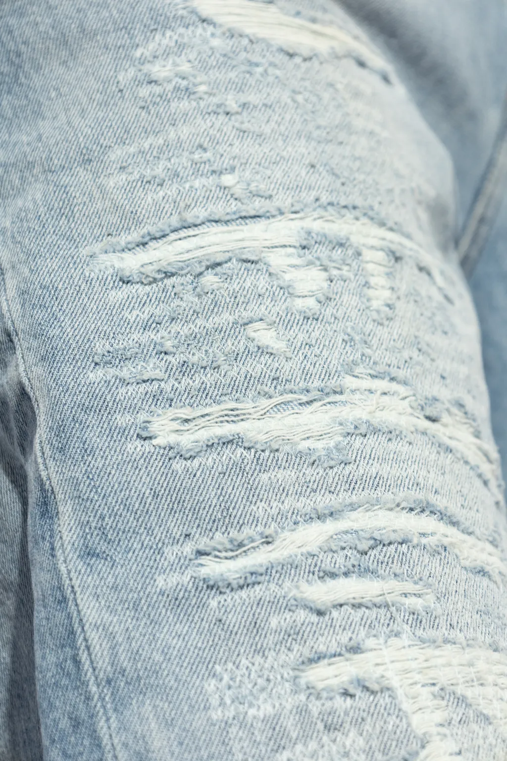 Distressed-Effect Jeans