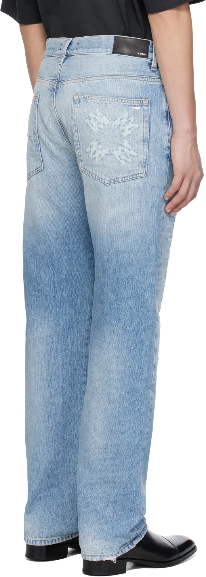 Distressed-Effect Jeans