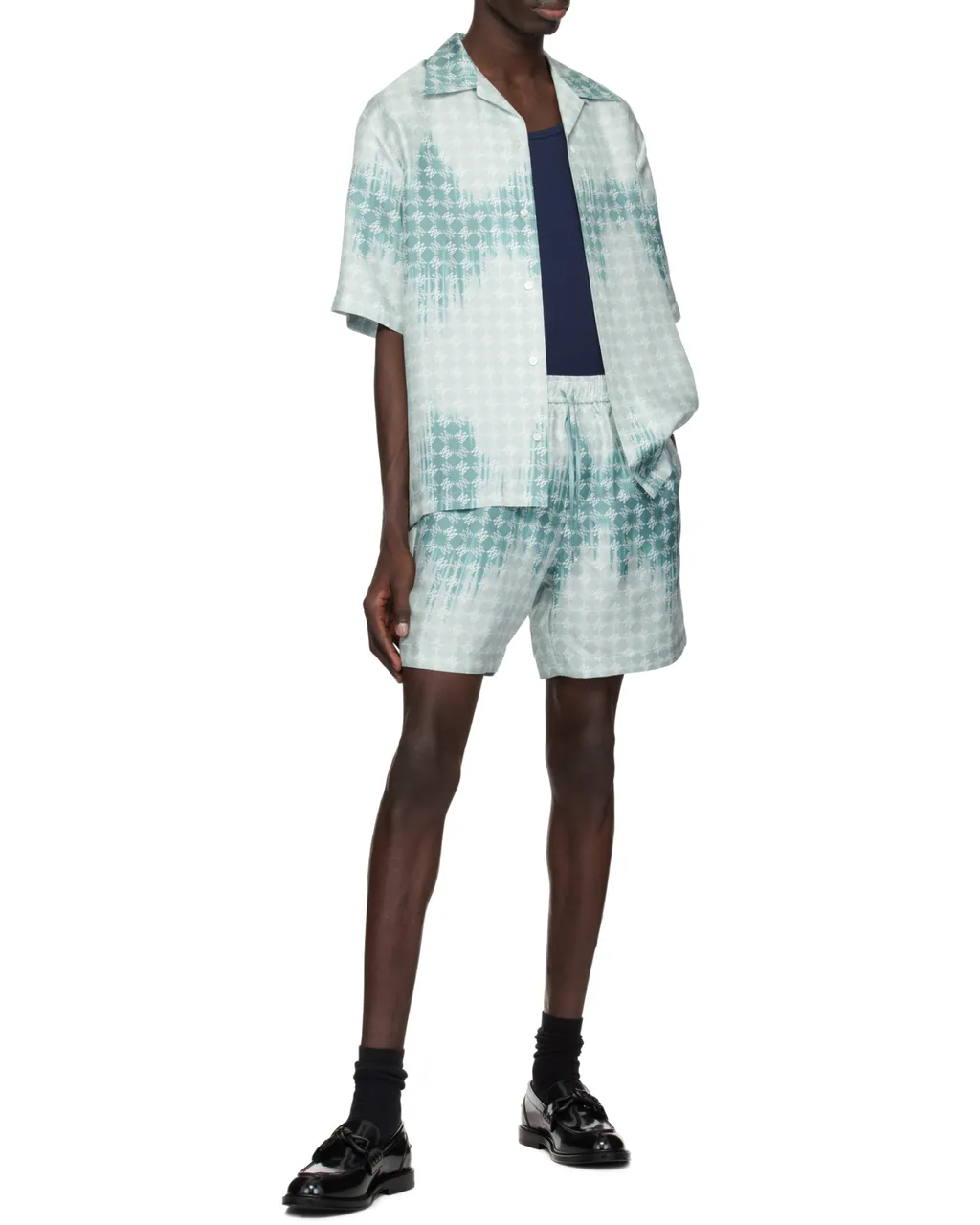 Monogram Drawstring Bermuda Shorts