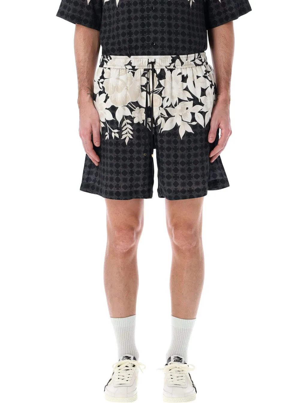 Floral Pattern Shorts