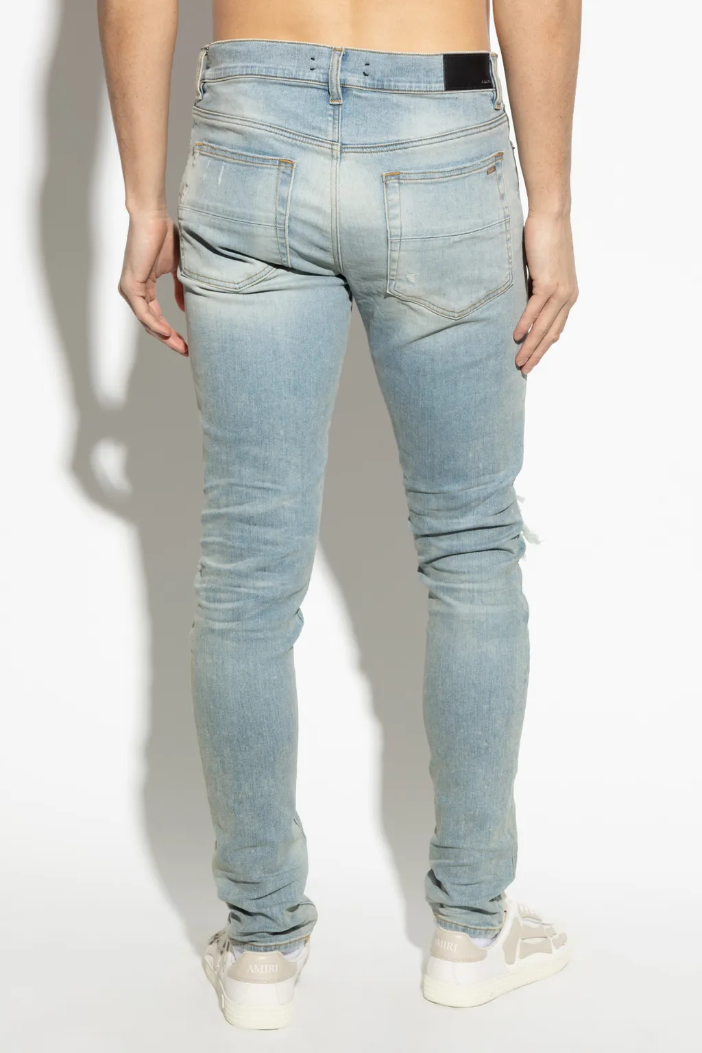 Embroidered Skinny Jeans