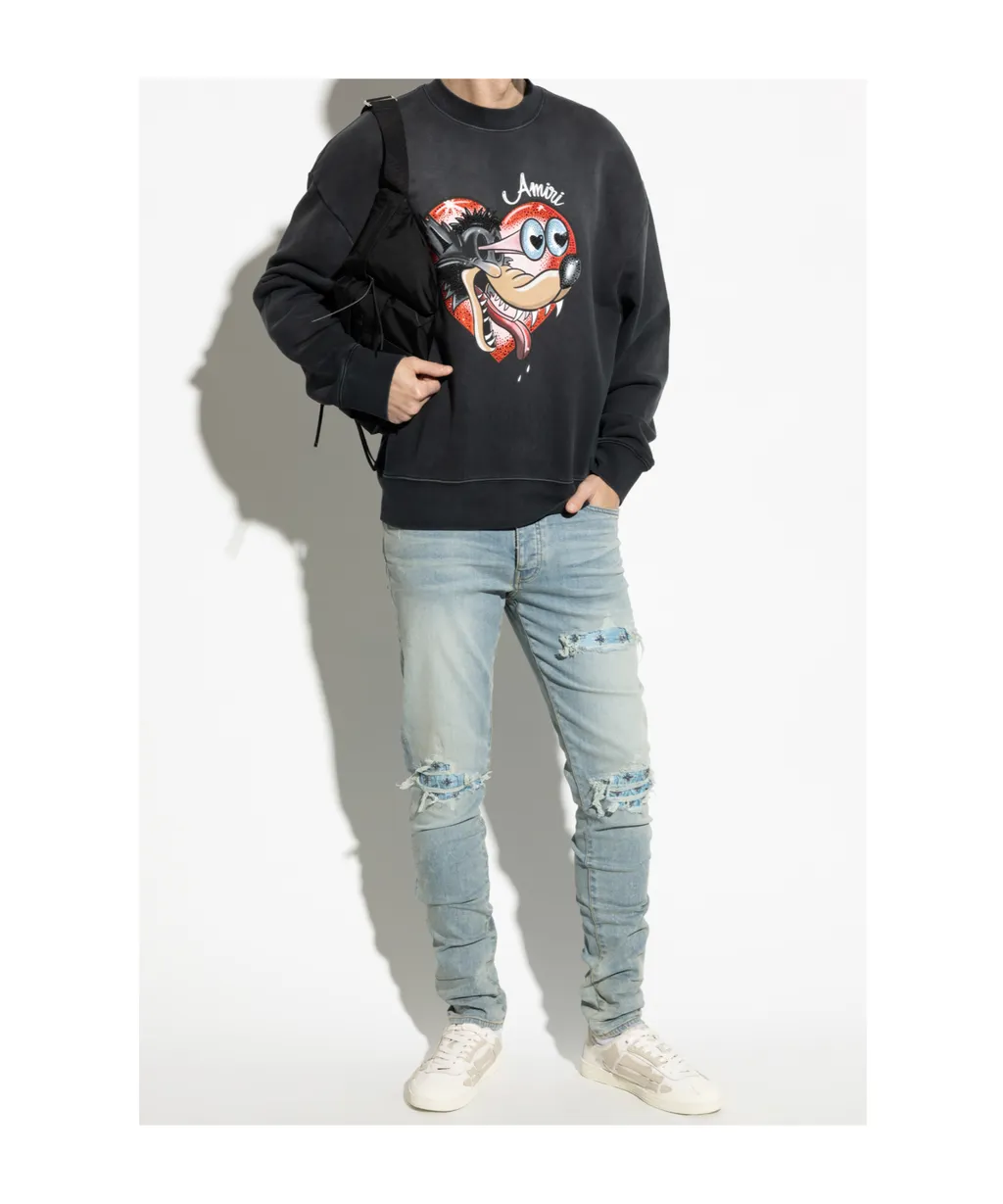Embroidered Skinny Jeans