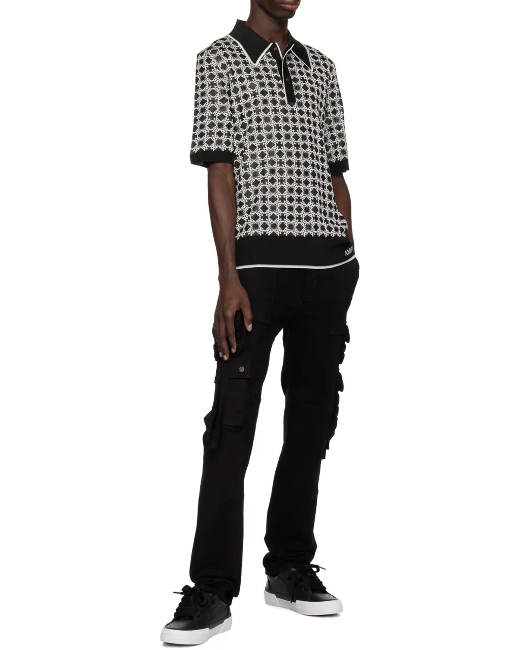 Pattern Polo Shirt
