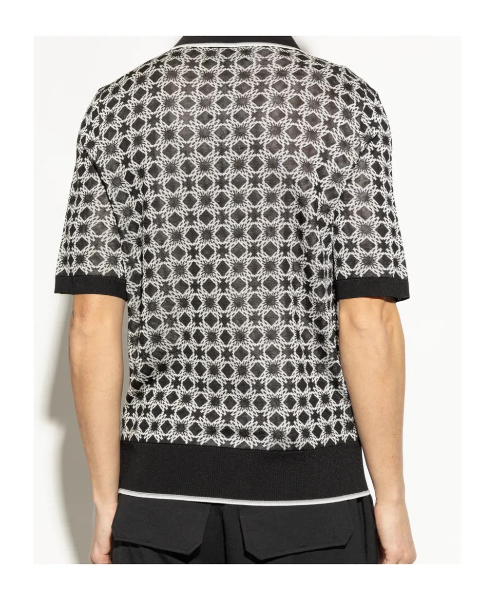 Pattern Polo Shirt