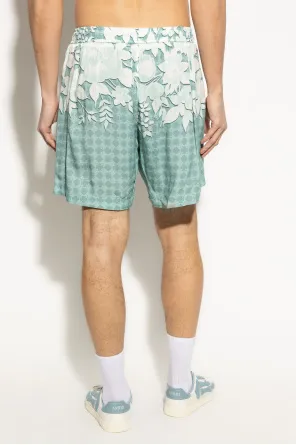 Floral-Print Shorts