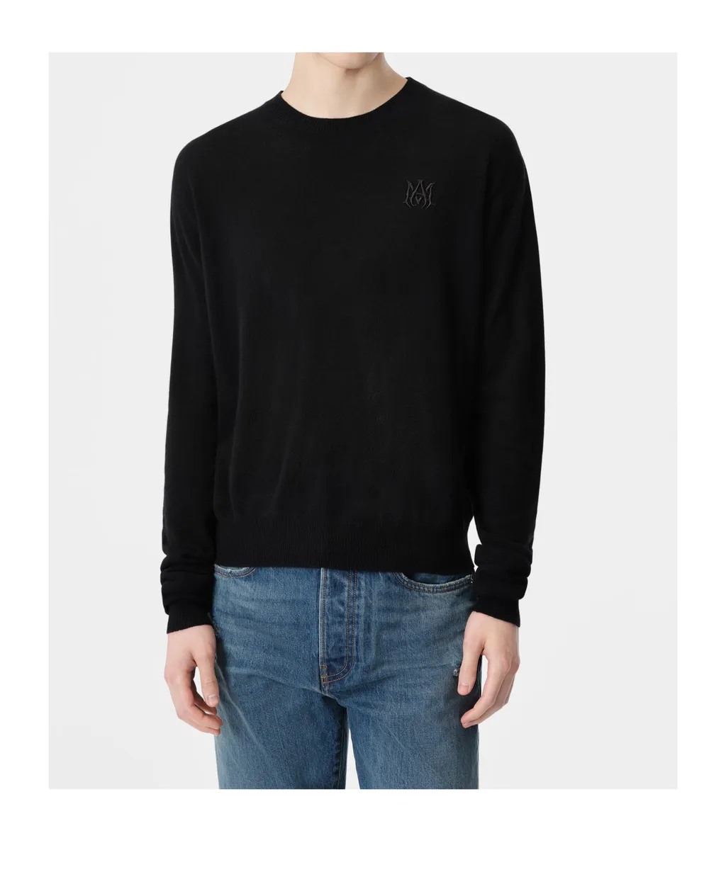 Logo-Embroidered Cashmere Sweater