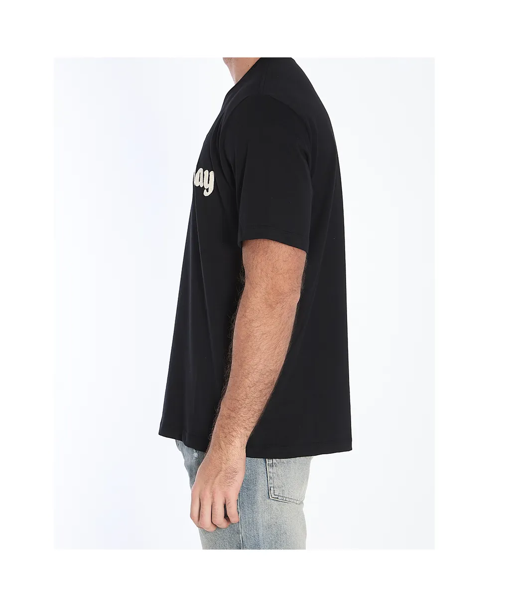 Short-Sleeved Round Collar T-Shirt