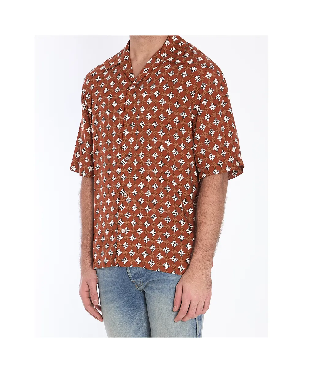 Short-Sleeved Lettered Shirt