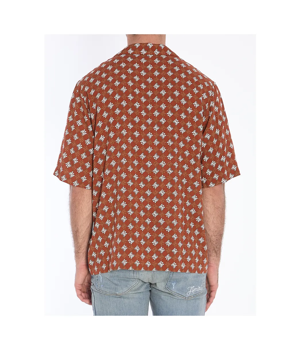 Short-Sleeved Lettered Shirt