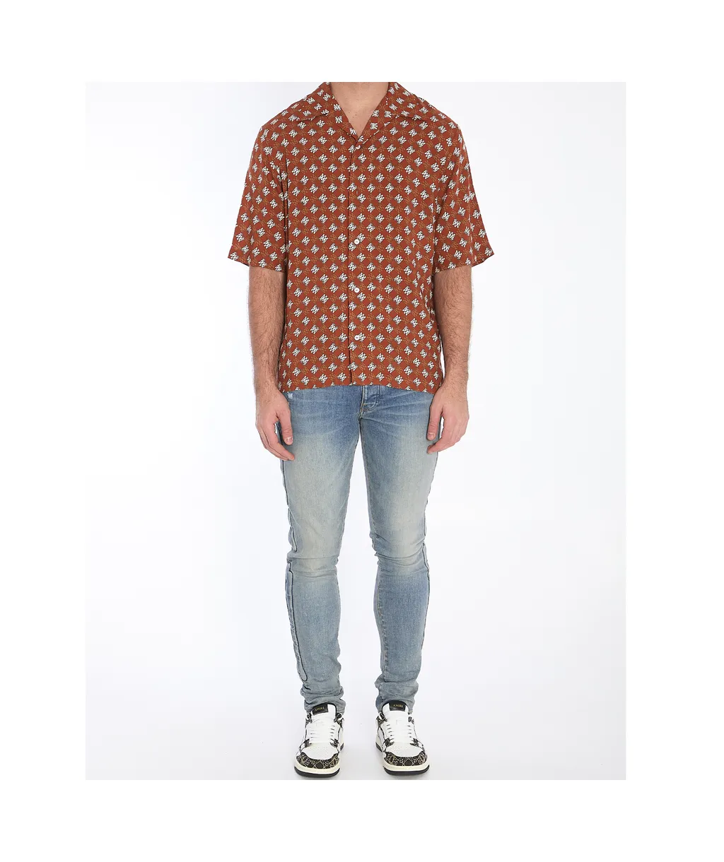 Short-Sleeved Lettered Shirt