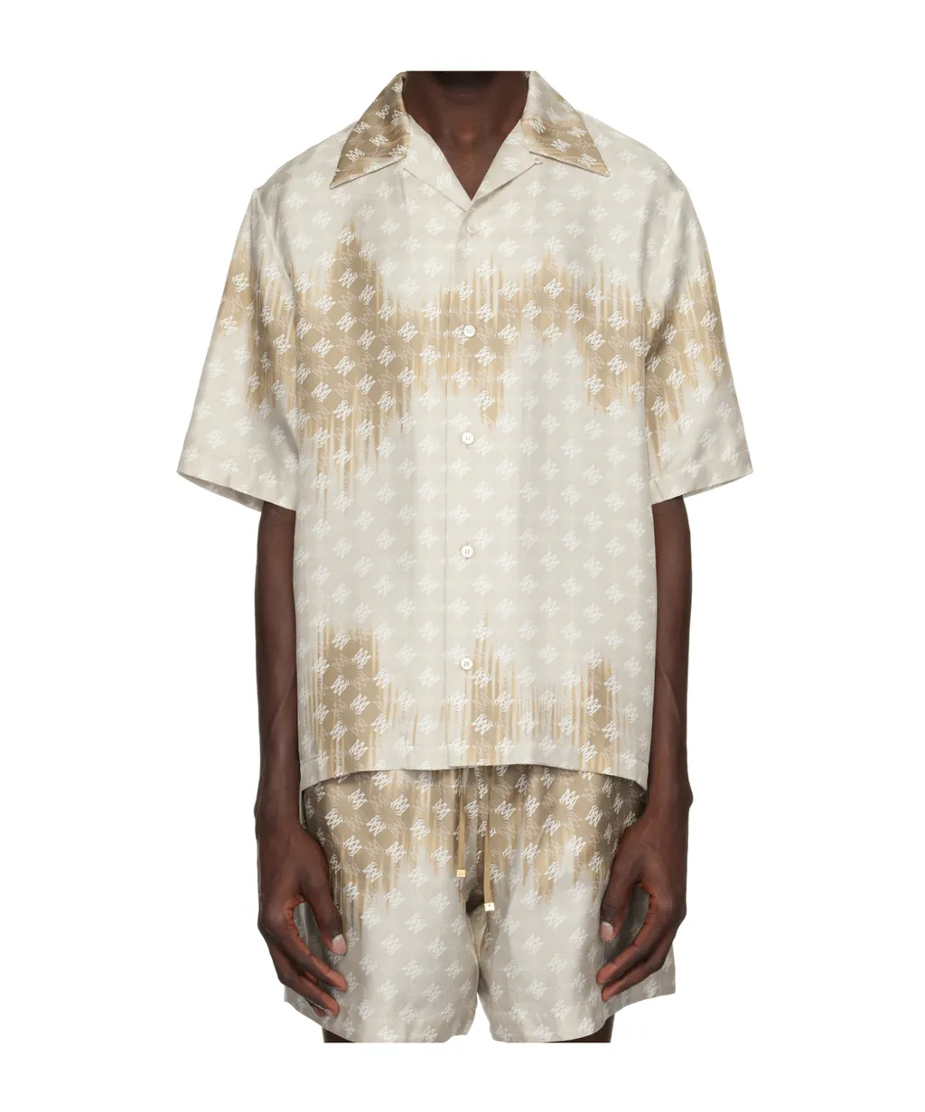 Short-Sleeved Lettered Shirt