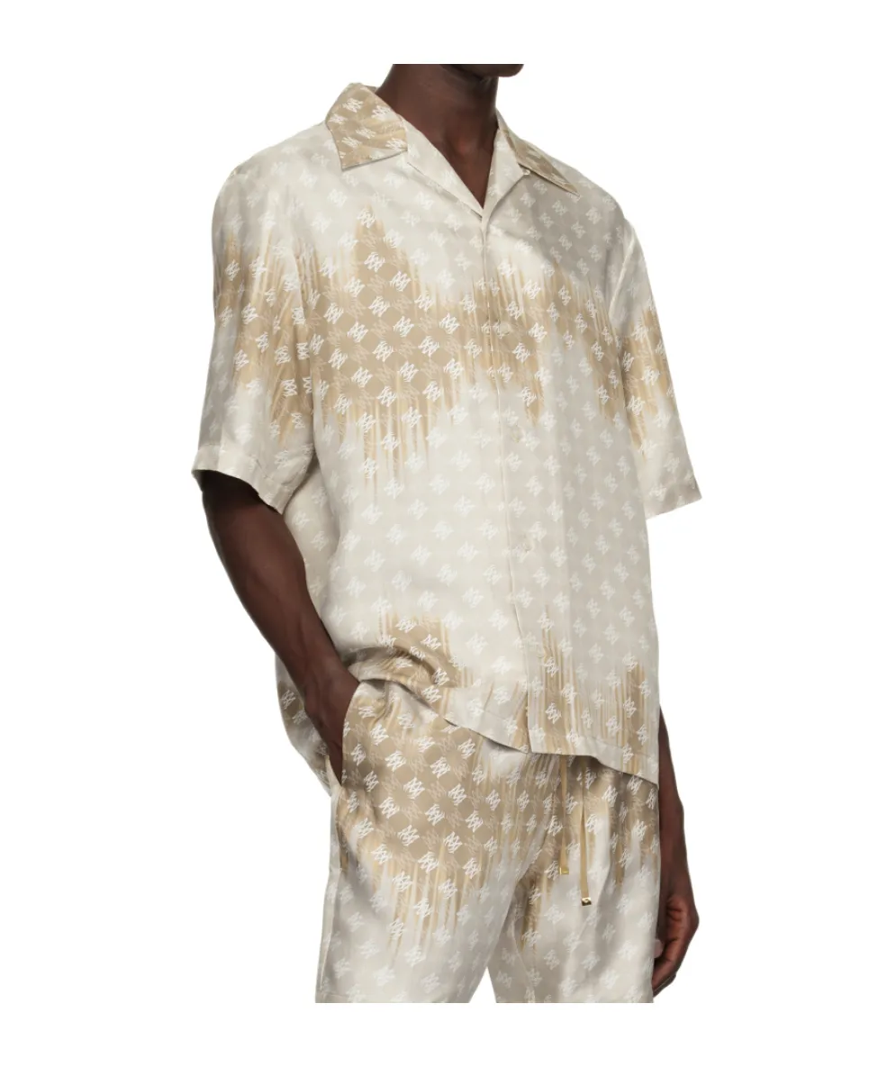 Short-Sleeved Lettered Shirt