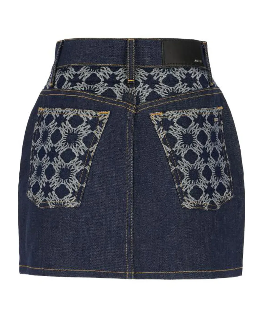 Denim Mini Skirt