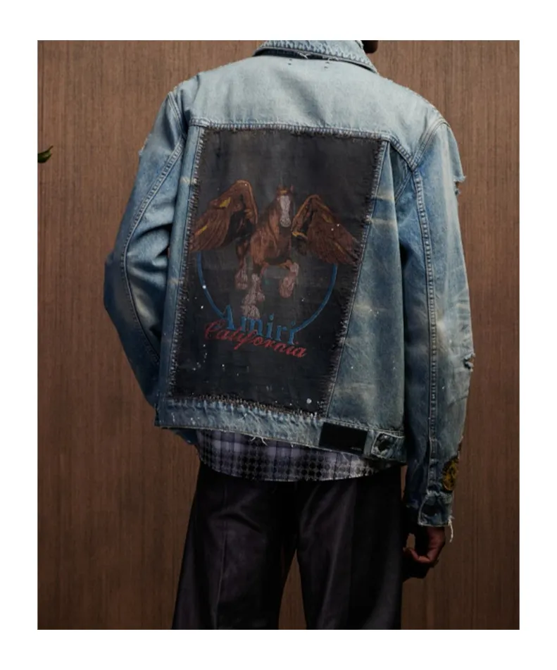 Vintage Pegasus Distressed Jacket