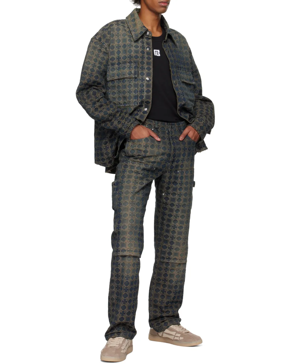 Ma Quad Jacquard Carpenter Jeans