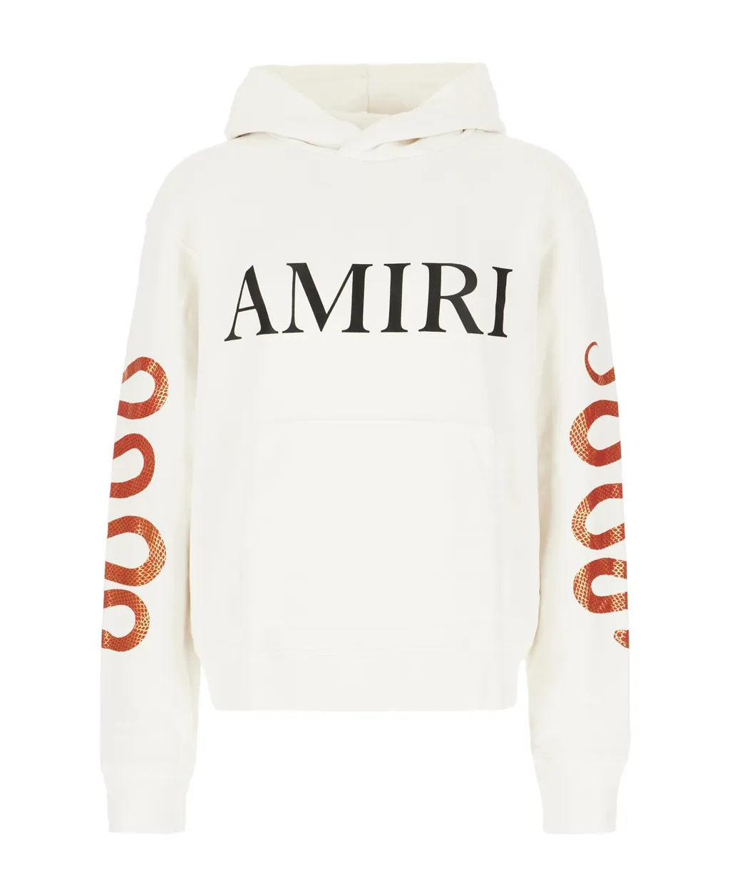 Snake-Print Hoodie