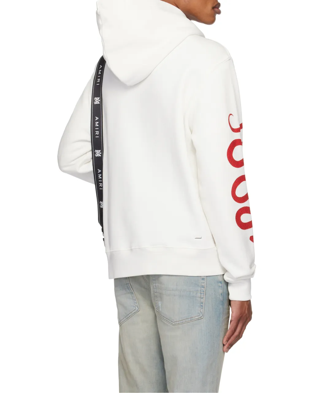 Snake-Print Hoodie