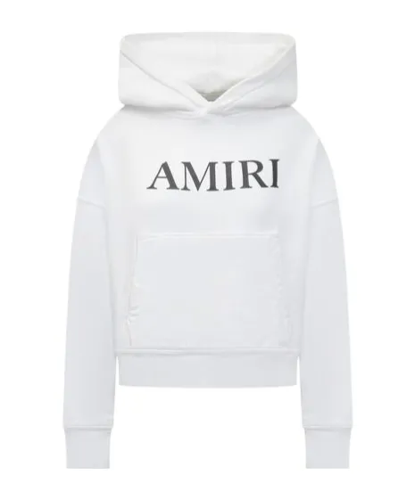 Logo Printed Long Sleeved Hoodie