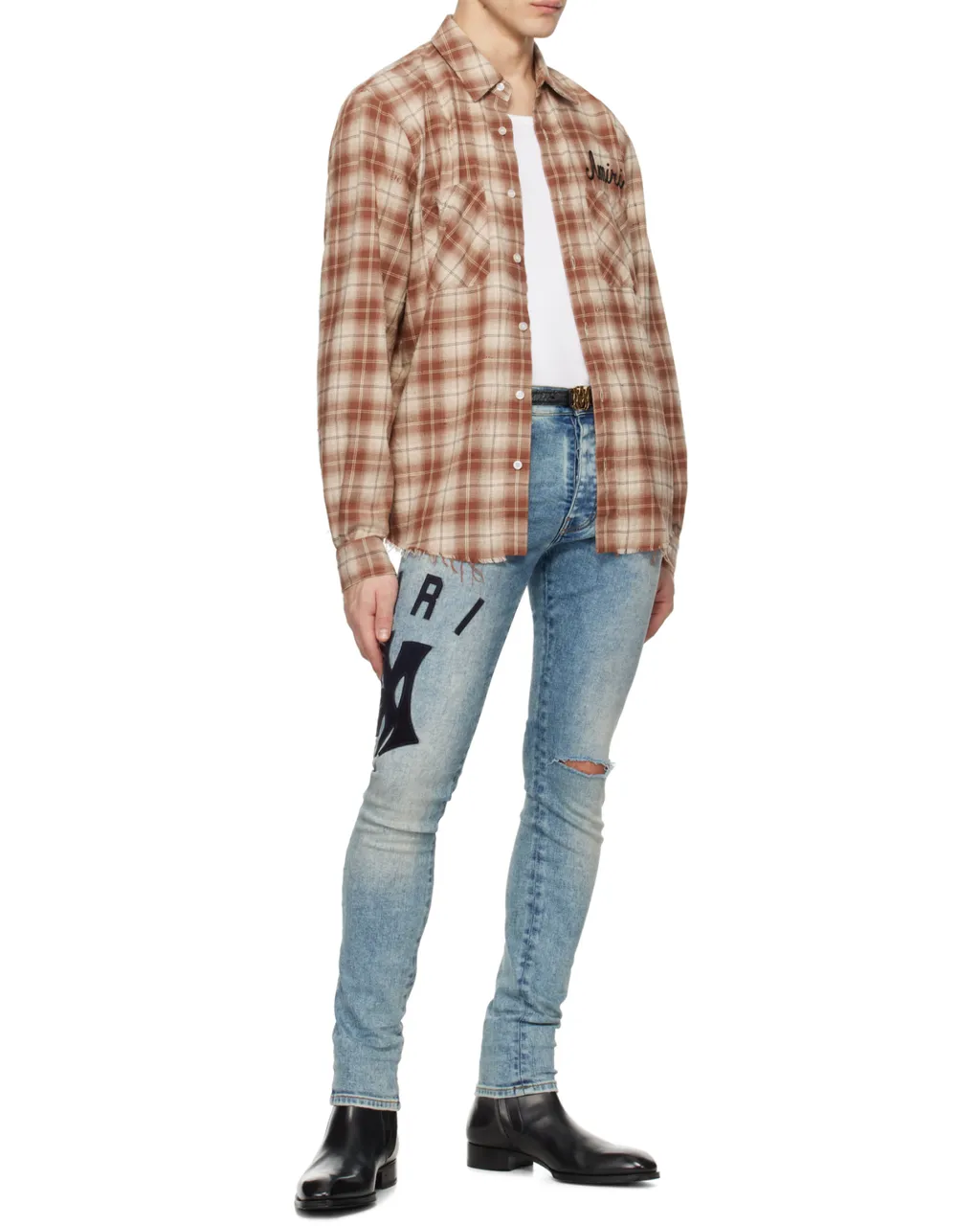 Logo-Appliqué Skinny Jeans
