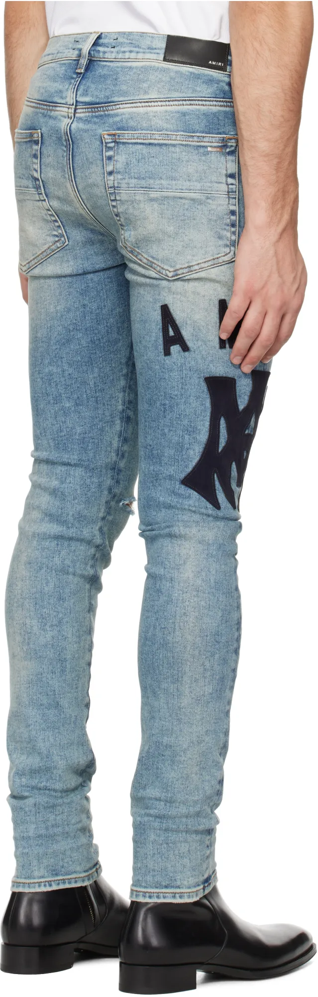 Logo-Appliqué Skinny Jeans