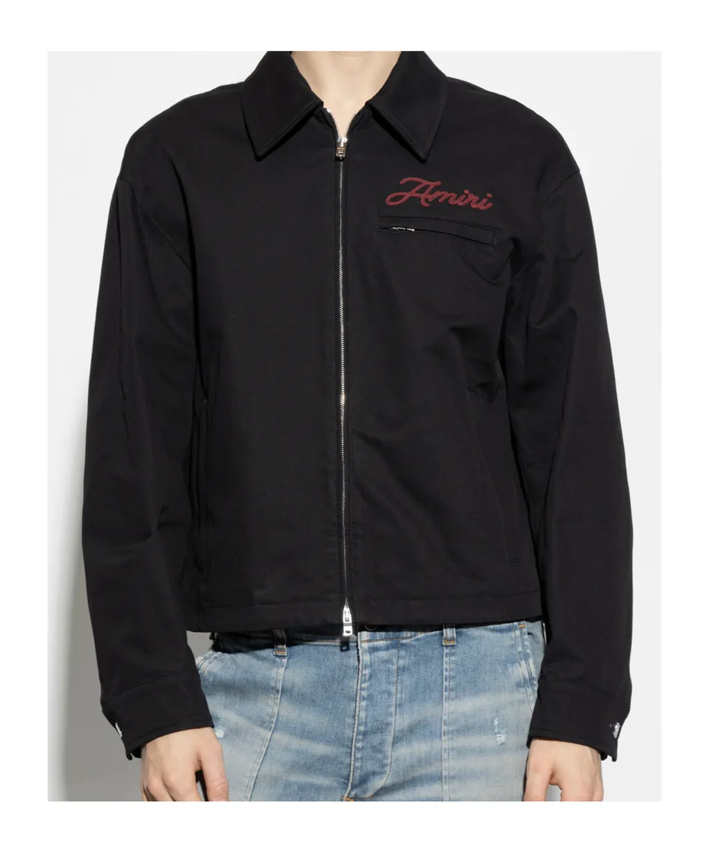 Logo-Embroidered Jacket