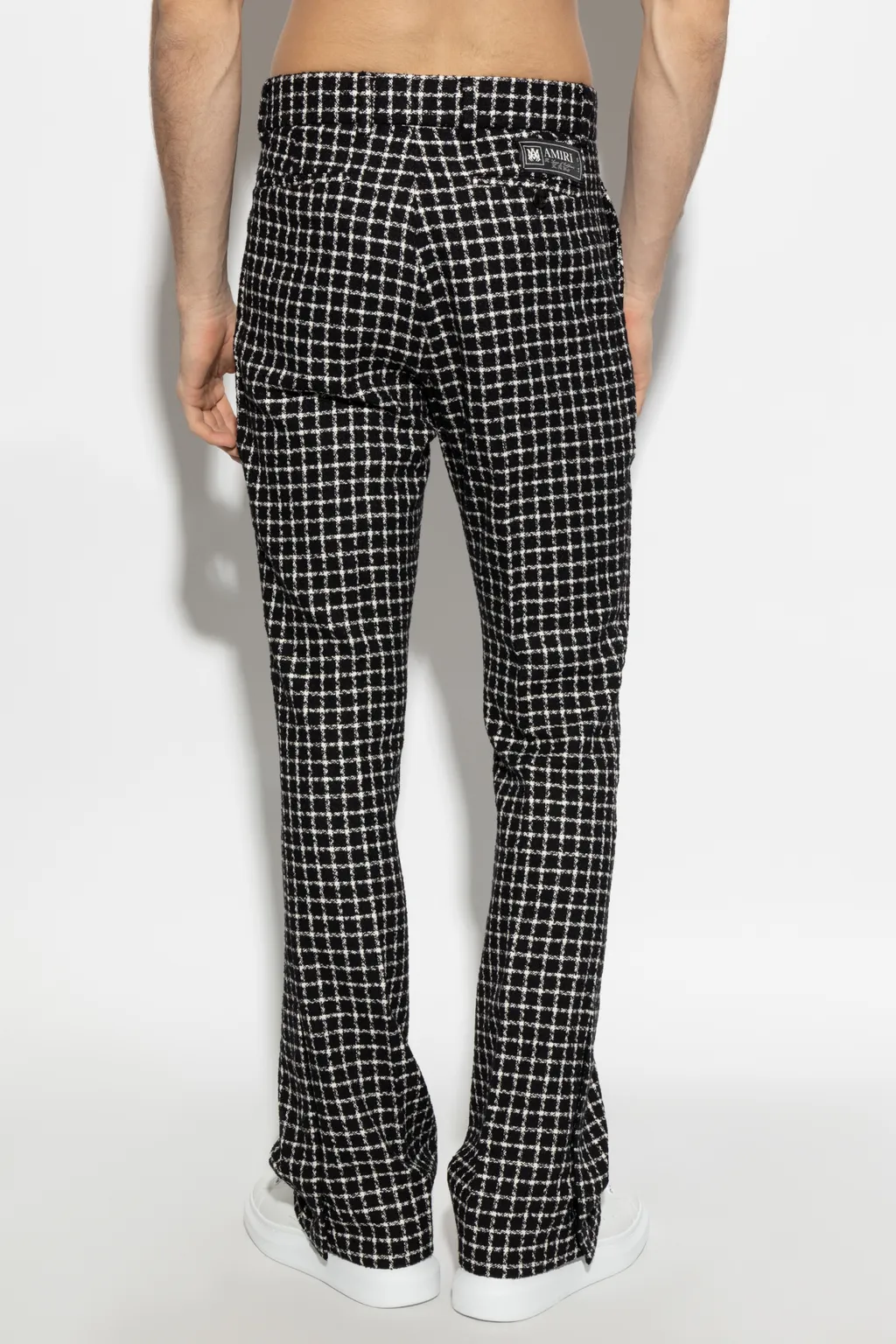 Bouclé Flared Trousers