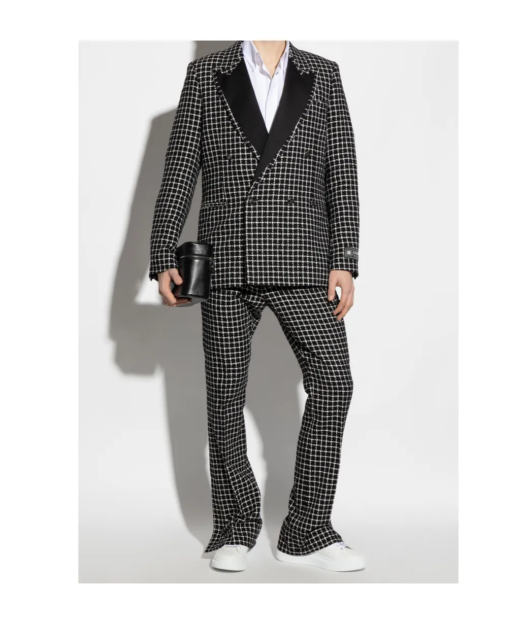 Bouclé Flared Trousers