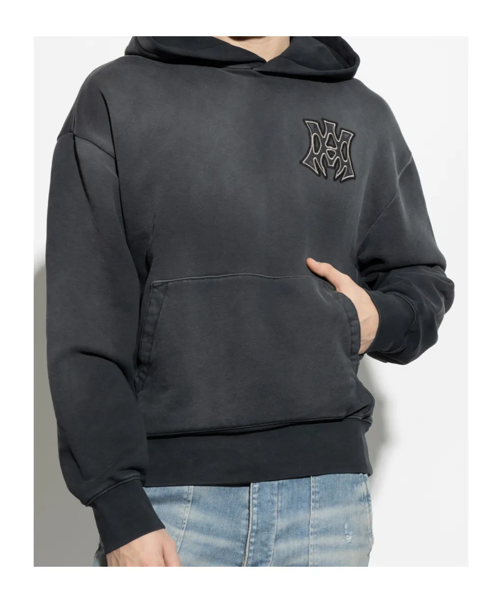 Logo-Embroidered Hoodie