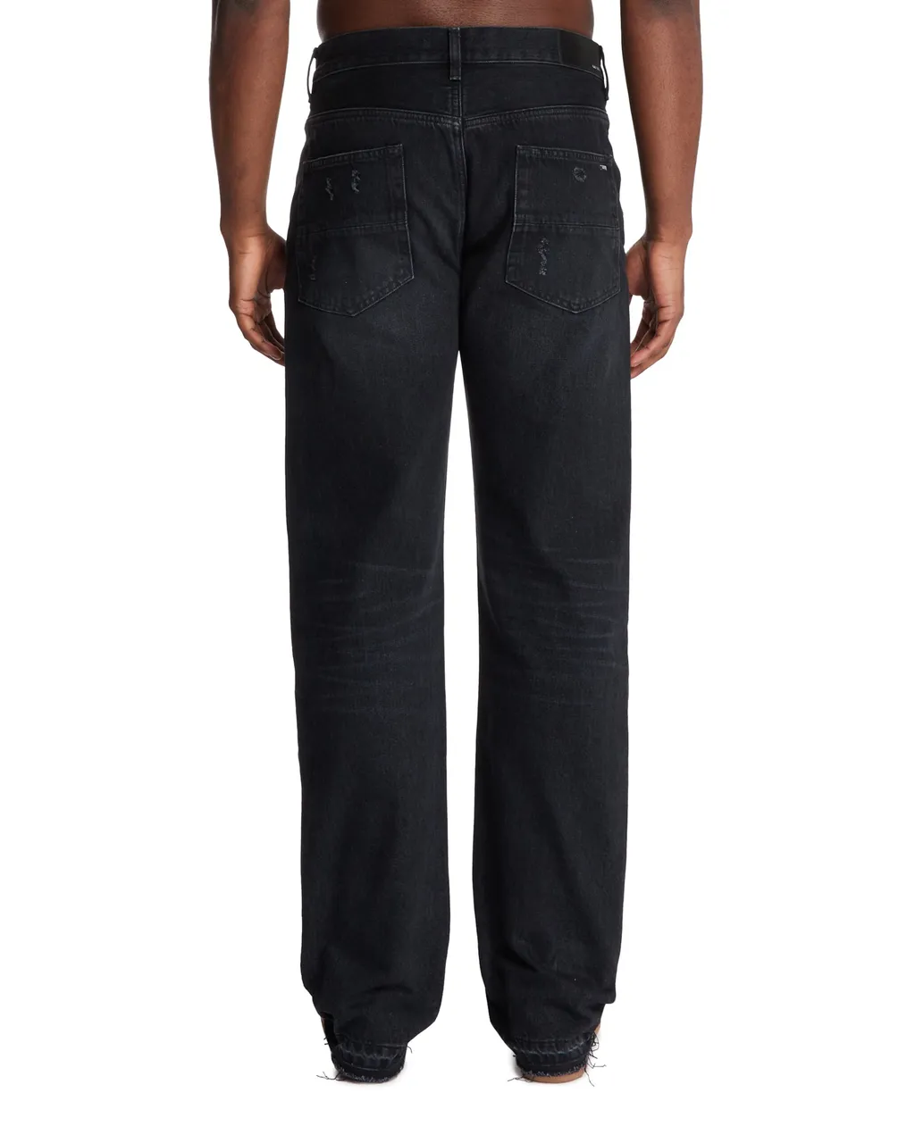 High Waist Straight Leg Jeans