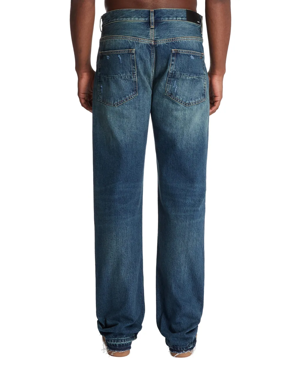 High Waist Straight Leg Jeans
