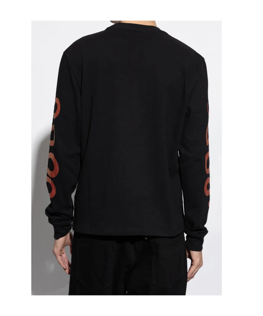 Logo-Print Long-Sleeve T-Shirt