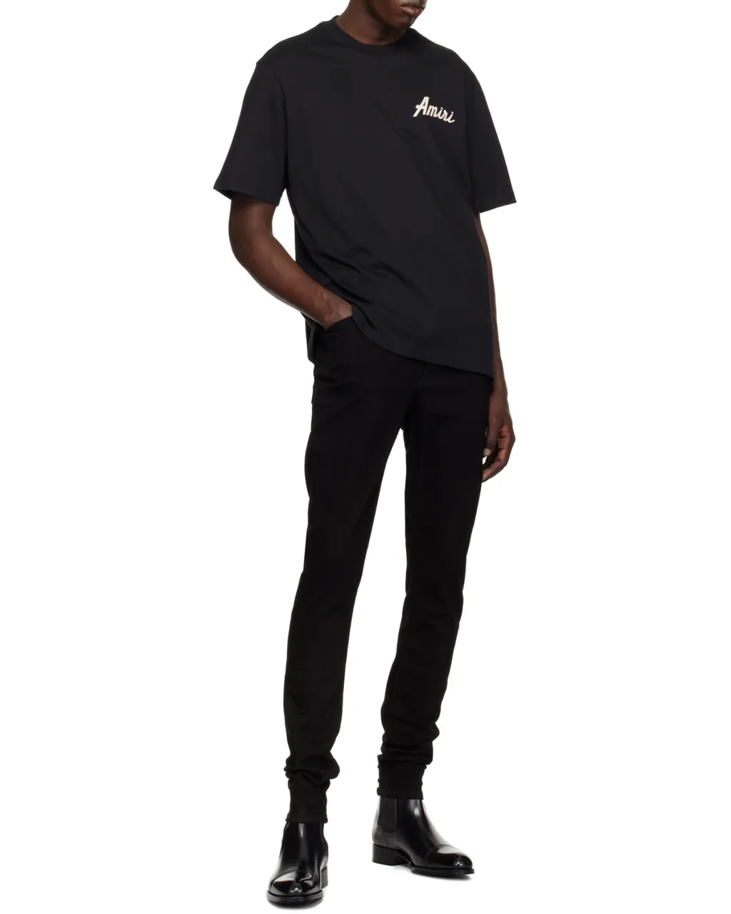 Logo-Flocked T-Shirt